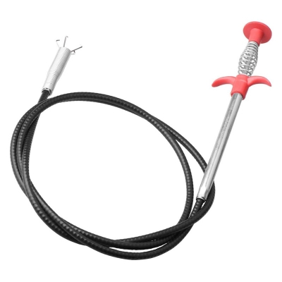 Picture of Flexible gripper pickup equipment foot socks for trash, household sinks, drains, toilet sorting Black 