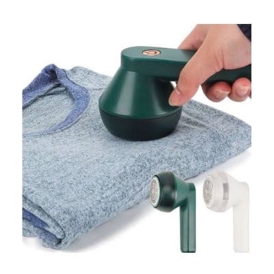 Picture of Fabric Shaver,Sweater Shavers to Remove Pilling | Rechargeable Lint Remover Sweater Defuzzer for Clothes, Furniture Green 