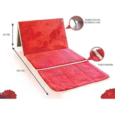 Picture of Luxury Relax Backrest Muslim Prayer Mat Carpet Islamic Recliner Chair Multicolor 