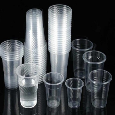 Picture of 50 pcs One time Plastic Cup Glass 200 mL  