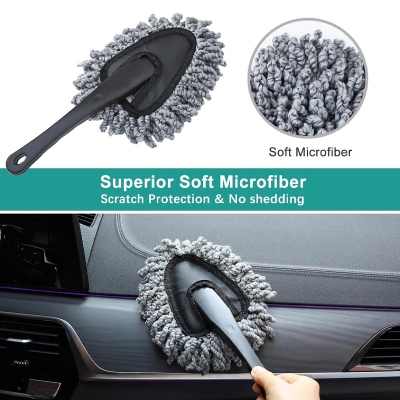 Picture of Microfiber Brush Car Washing Cleaning Glass Brushes 1pcs Multicolor 