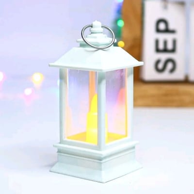 Picture of 1pcs Mini Lantern Lamps LED Light Lantern for Home Decoration Diwali & Christmas Smokeless Diwali Décor for Home Designer Lamp for Home Multicolor 