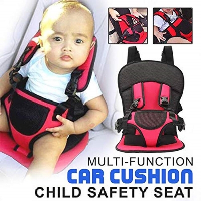 Picture of Multi-Function Baby Car Cushion With Belt Car Home Cushion Seat Multicolor 