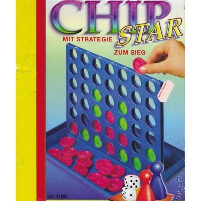 Picture of Family classic Travel Game Chip Star connect 4 games Car Holiday Family Game  