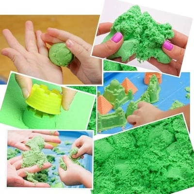 Picture of Magic Artificial Sand 500GM | Moving Send | Kids Toys | Universe Amazing Active Magic Gluten Free Clay Sand Set Beach Amazing | Kids Play Space Multicolor 