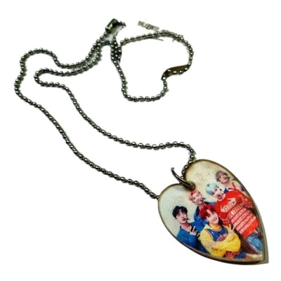 Picture of BTS Fashion Locket Chain Necklace/Pendant/BTS Collection  