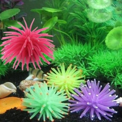 Picture of 2 PCS Aquarium Decor Artificial Coral Plant Underwater 0.2 
