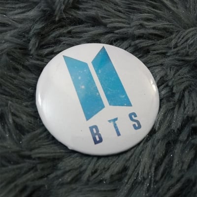 Picture of KPOP Chest Pin BTS Badge Brooch Bangtan ( BTS LOGO ) 1pcs Multicolor 
