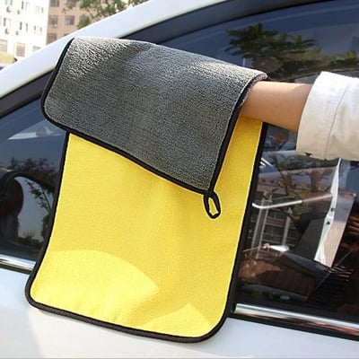 Picture of Car Towel Cleaner Drying Cloth Large Riot Car Care Cloth Black 