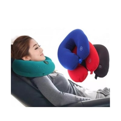 Picture of Travel pillow vibrating Neck Massage Cushion Pillow Portable vibrating Neck Massage Cushion Pillow - Multicolor 