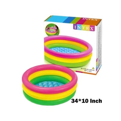 Picture of Baby Bath Tub FREE pumper (34 X 10 inch) Multicolor 