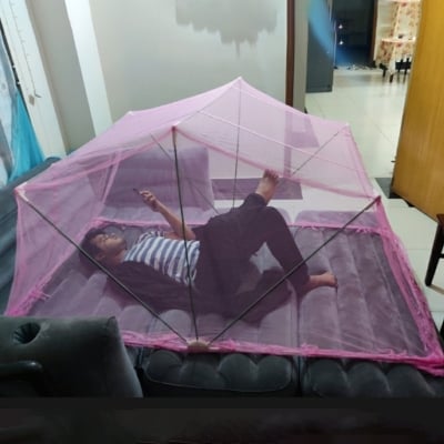 Picture of Lazy adult Mosquito Net Magic mosari Single Bed-বড়দের স্টাইলিশ মশারি  