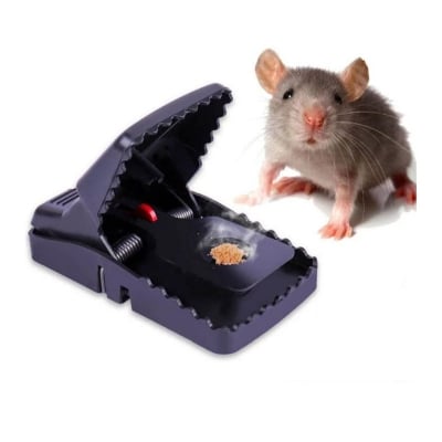 Picture of Mouse catcher mice trap china pest killer Black 