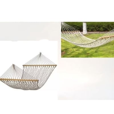 Picture of Hammock Cotton Rope Hanging Chair Swing Seat Outdoor Indoor Camping Garden Multicolor 