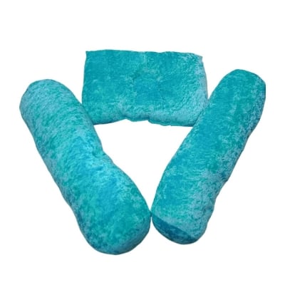 Picture of Kids Head pillow with 2 side pillow set comfortable Multicolor 