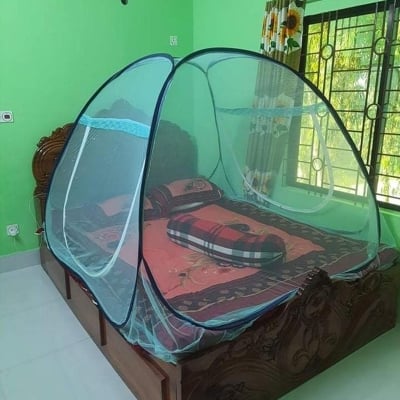 Picture of Double Bed Size Smart Automatic Mosquito net Self standing  