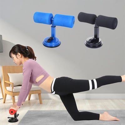 Picture of Sit-Ups Abdominal Exercise Adjustable Assistant Equipment Suction cup Home Fitness Workout Healthy Abdomen Lose Weight Multicolor 