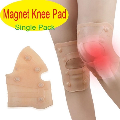 Picture of Silica Gel Knee Pad Magnetic Knee Brace Therap Support Belt Massager for men women  