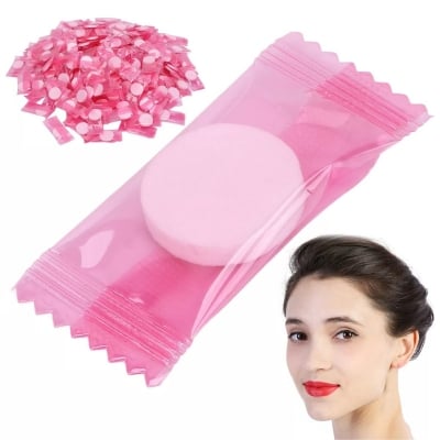 Picture of Compressed Facial Mask 10 pcs Compressed Face Mask tissue Individual  