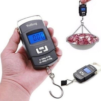 Picture of Weighing Scale Digital Heavy Duty Luggage Weigh Machine Portable, Hook, 50Kg Weighing Scale Multicolor 