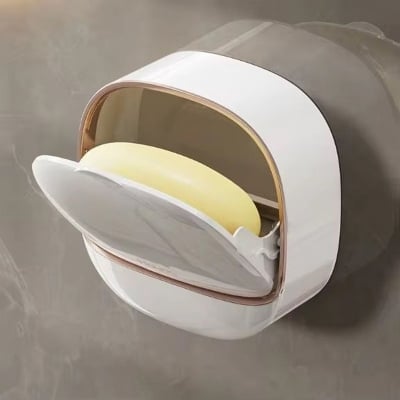 Picture of Adhesive Stainless Steel Soap Case No Drilling No Nails No Tools Needed Steel 