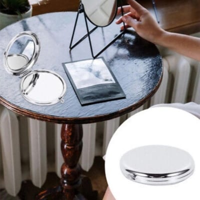 Picture of Stainless steel compact mirror Silver 