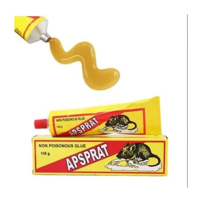 Picture of Heavy Sticky China Glue for Mouse rat catchers 130gm Brown 