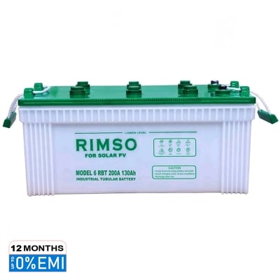 Picture of Rimso 6RBT 200A 130Ah Industrial Tubular Battery