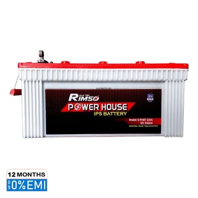 Picture of Rimso 6PHBT 220A 200Ah Industrial Tubular Battery