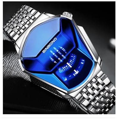Picture of Inspired by BINBOND New Quartz men's watch trend market watch style locomotive concept watch For men