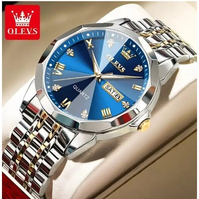 Picture of Inspired by Oli-vs 9931 new luxury fashion stainless steel imported quartz movement wrist-watch for men - Watch