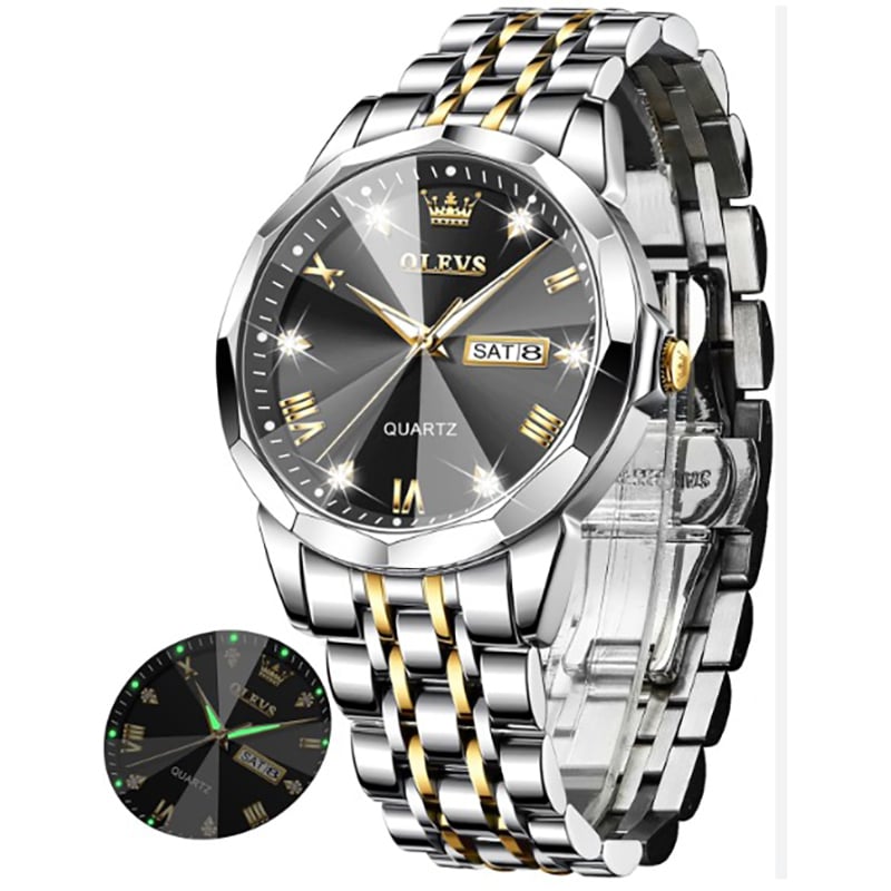 Picture of Inspired by Oli-vs 9931 new luxury fashion stainless steel imported quartz movement wrist-watch for men - Watch