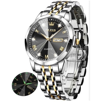 Picture of Inspired by Oli-vs 9931 new luxury fashion stainless steel imported quartz movement wrist-watch for men - Watch