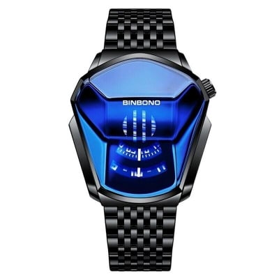 Picture of BINBOND New Quartz men's watch trend market watch style locomotive concept watch For men