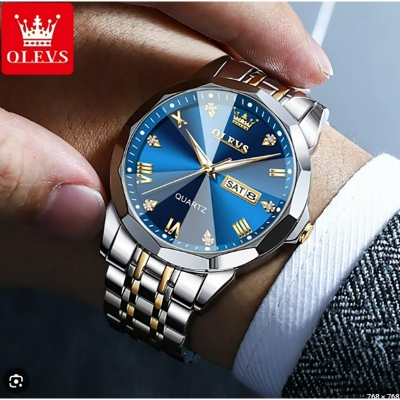 Picture of Inspired by 9931 Diamond cart Stainless Steel Luminous Quartz Men watch
