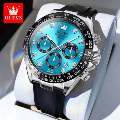 Picture of OLEVS 2875 New Chronograph Silicone Watch for Men