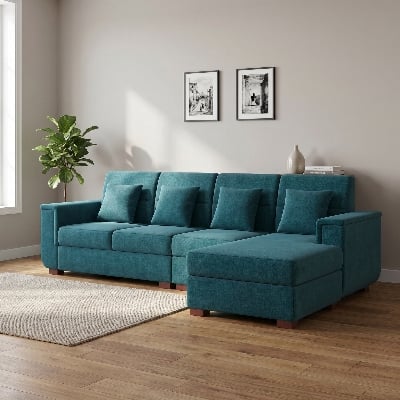 Picture of Regal SDC-365-3-1-20 (L SHAPE SOFA SET)-FABRIC-2139