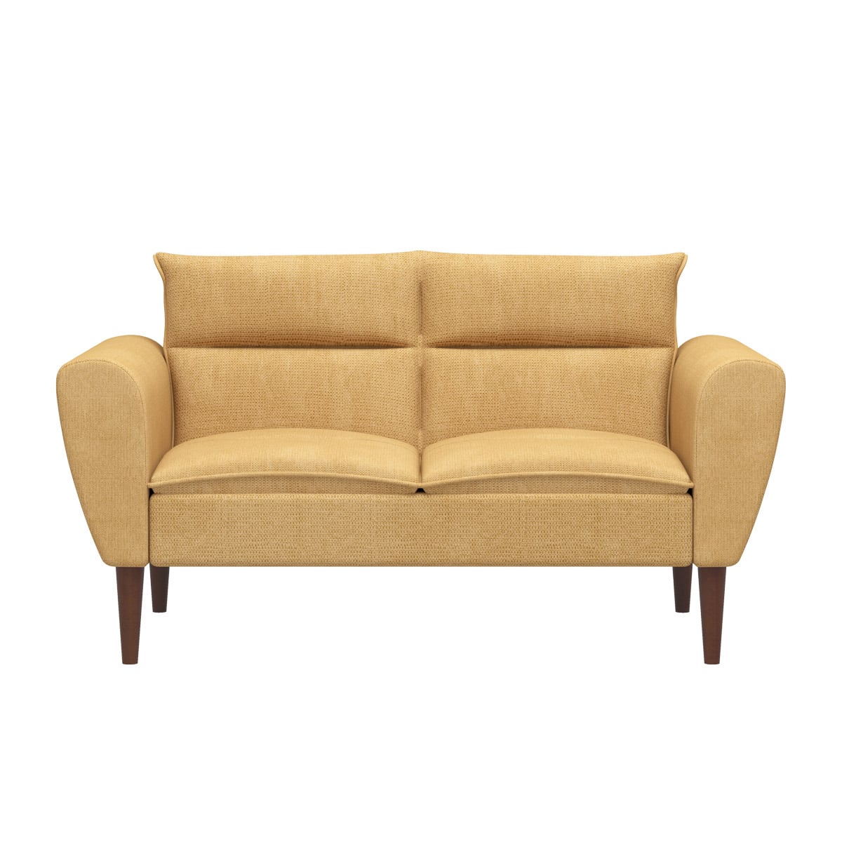 Picture of Regal Wooden Double Sofa-SDC-3106-3-1-20 (Fabric-2179)