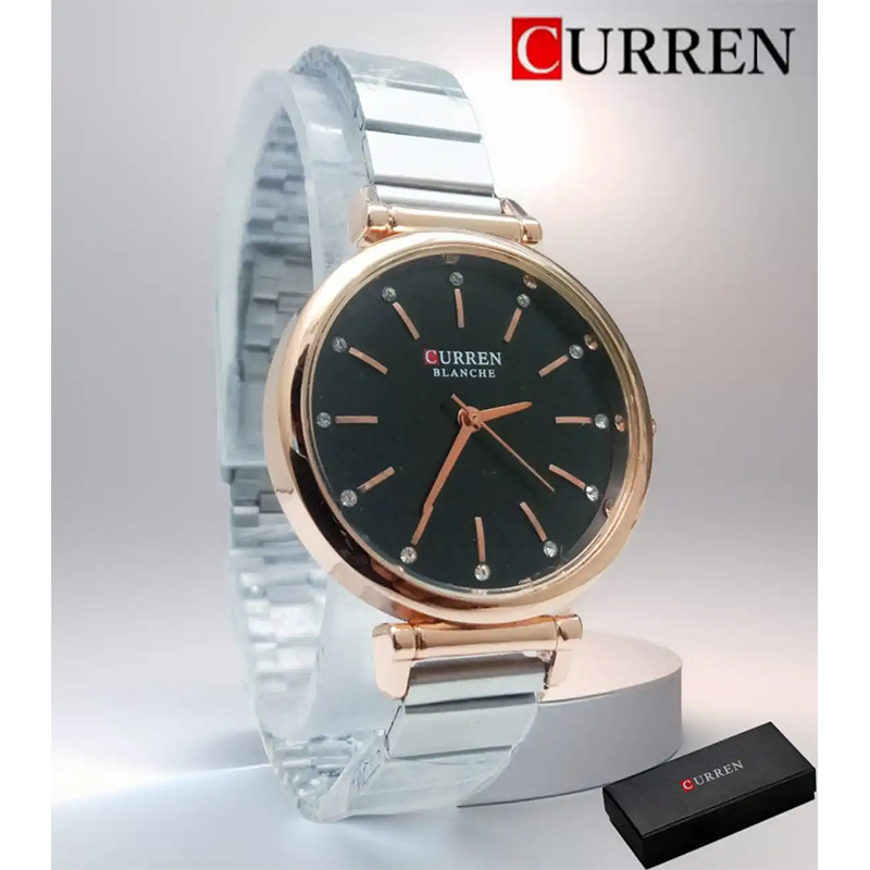 Picture of Cur-ren 9081 Stainless Steel Analog Watch For Women Silver