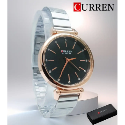 Picture of Cur-ren 9081 Stainless Steel Analog Watch For Women Silver
