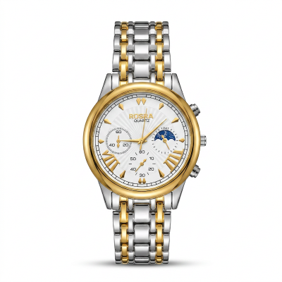Picture of Rosra Men's Two Tone Watch 41mm 375 -Multicolor