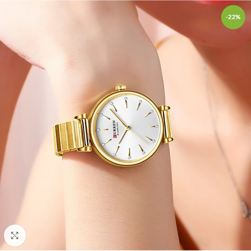 Picture of Inspired by PATI CHAIN 9081 Creative Steel Women’s Bracelet Watch