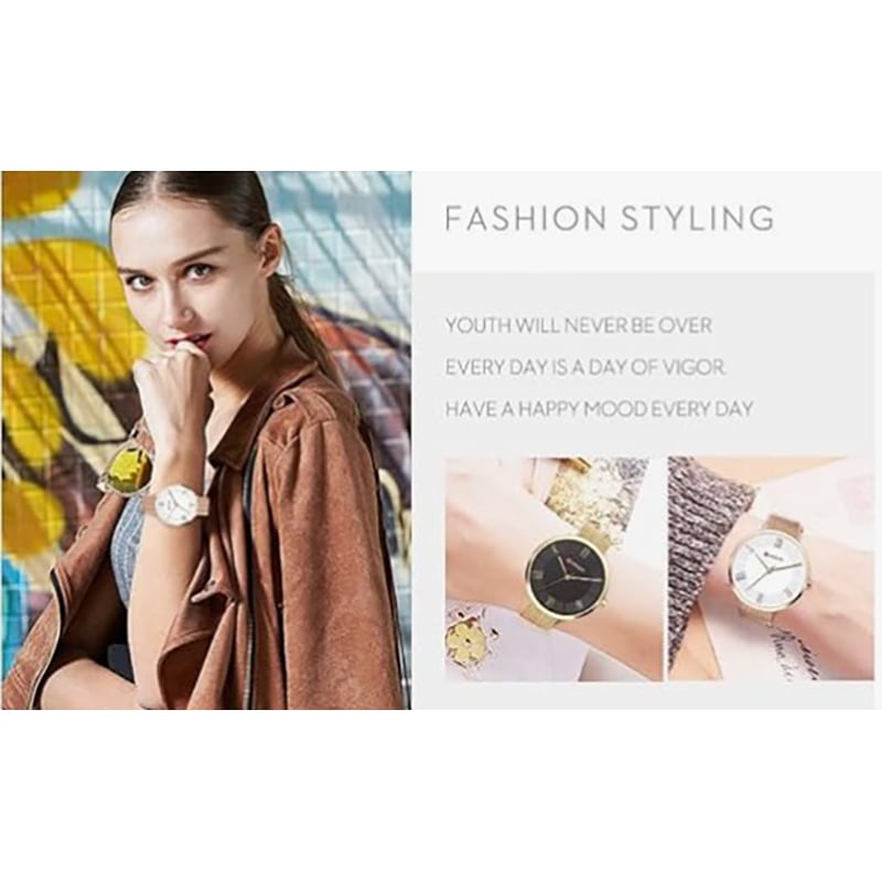 Picture of Inspired by CNN-Women's Girls Sports Waterproof Stainless Steel Quartz Wrist Watch 9020