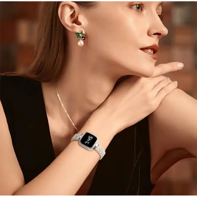 Picture of Timeless Beauty - Discover a Style Fashion Square Diamond Watch for Women that's an Elegant Accessory and a Timepiece