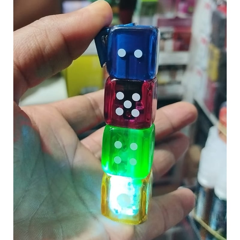 Picture of Amazing Color Flame Fire Butane Colorflame Colorful Torch Lighter Colored Flame Pocket Lighter Tye Dye -Multi