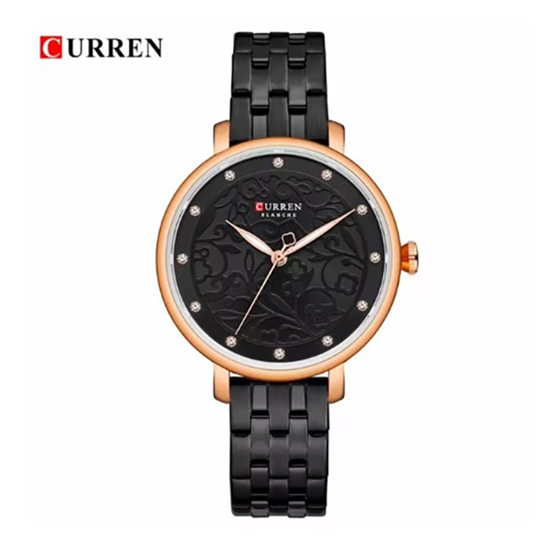 Picture of Inspired by CN 9046 Silver/golden Stainless Steel Analog Watch For Women. Watch/Ladies Watch/Wristwatch.