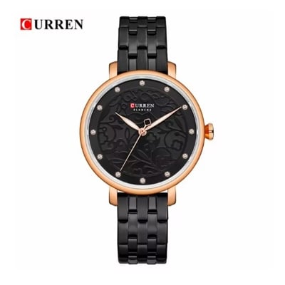 Picture of Inspired by CN 9046 Silver/golden Stainless Steel Analog Watch For Women. Watch/Ladies Watch/Wristwatch.