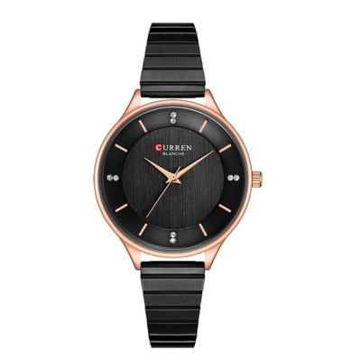 Picture of Inspired by Curren Big  Dial Stainless Steel Ladies Watch – 9041