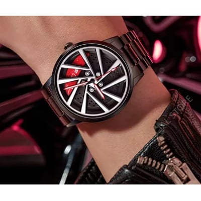 Picture of Inspired by SKI 1990 Creative Design Rotation Dial Watch for Men