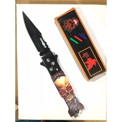 Picture of Kitchen k-nife With Cover Fruit K-nife Vegetables K-nife New Stylish with k-nife Cover Fruit K-nife -Multicolor